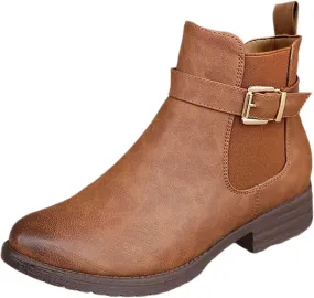 Ankle Boots for Women Fall Boots for Women 2024 Comfortable Chunky Heel Pointed Toe Western Boots Fashion Ankle Boots