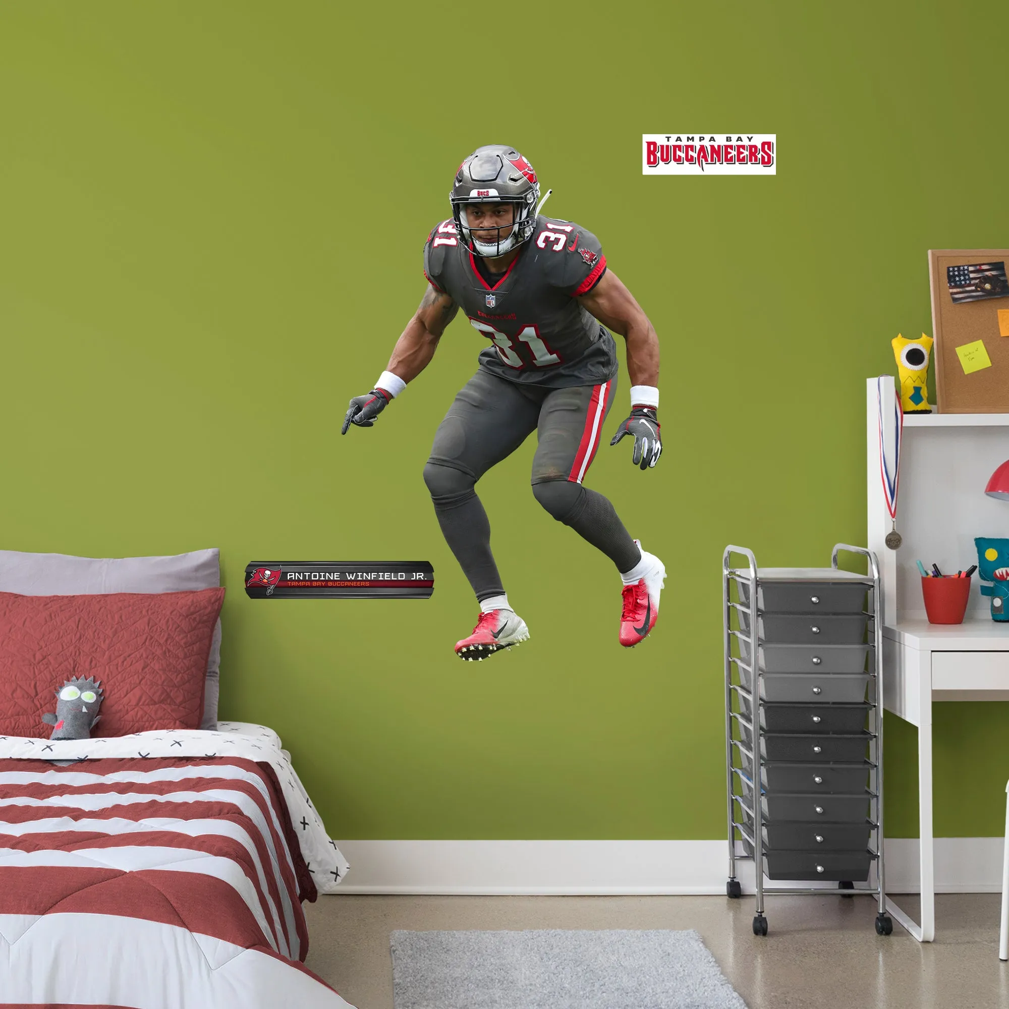 Antoine Winfield Jr.   - Officially Licensed NFL Removable Wall Decal