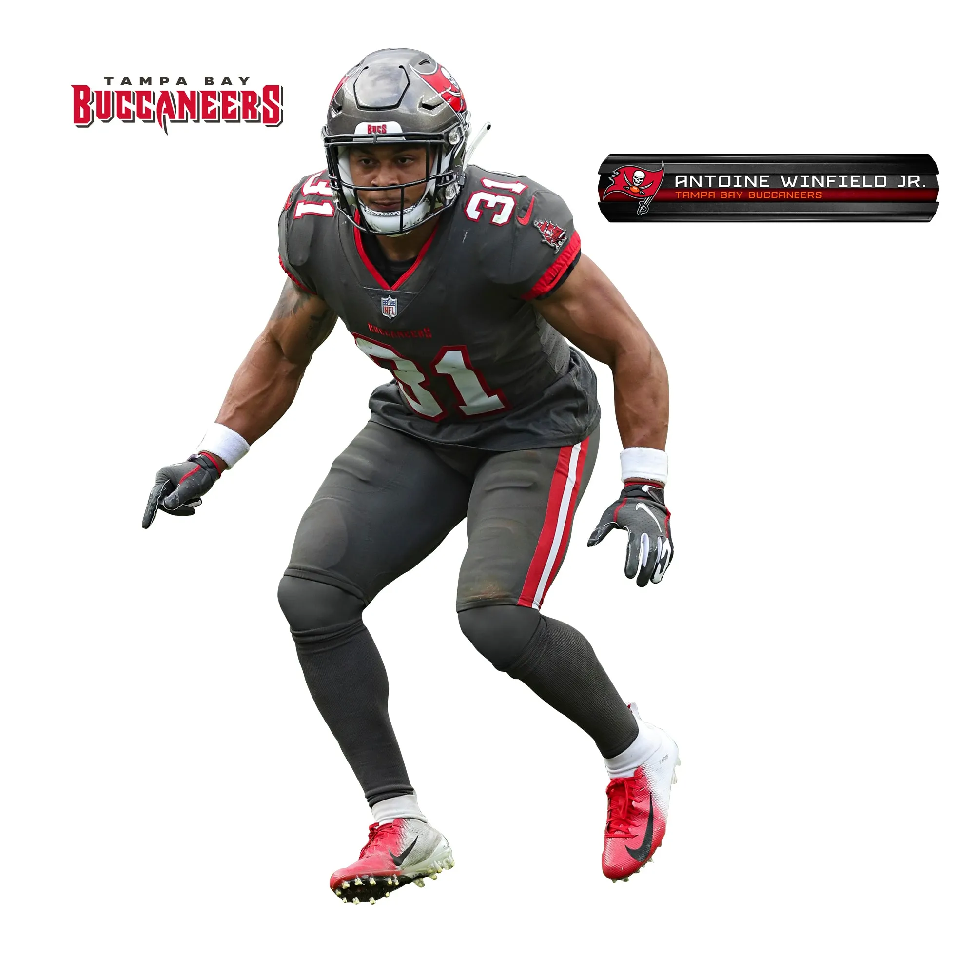Antoine Winfield Jr.   - Officially Licensed NFL Removable Wall Decal