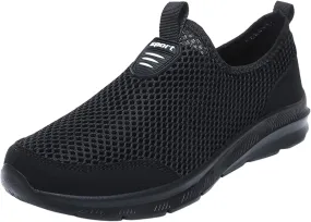 Arch Support Hiking Shoes for Men Breathable Casual Comfortable Walking Sneaker Men's Breathable Barefoot Shoes