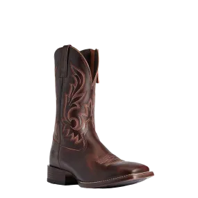 Ariat Men's Slim Zip Ultra Hand Stained Red & Brown Boots 10038359