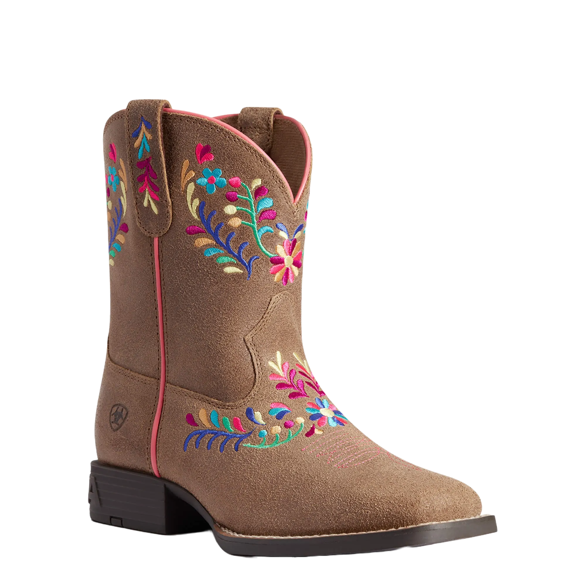 Ariat Youth Girl's Wild Flower Canyon Tan Boots 10038442