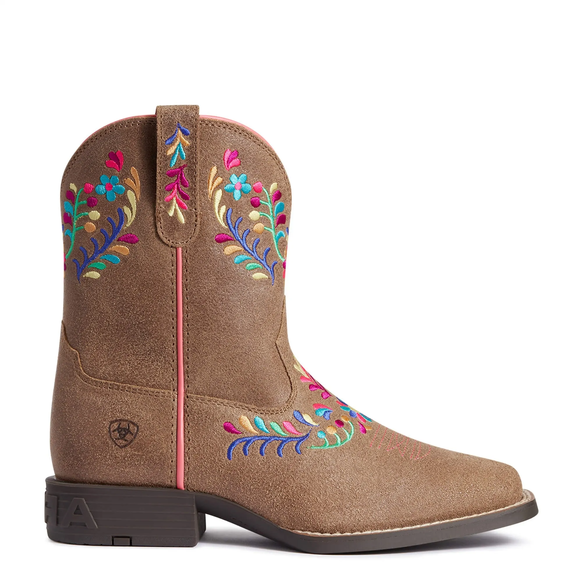 Ariat Youth Girl's Wild Flower Canyon Tan Boots 10038442