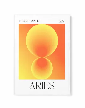 Aries by Valeria Castillo | Framed Canvas Art Print