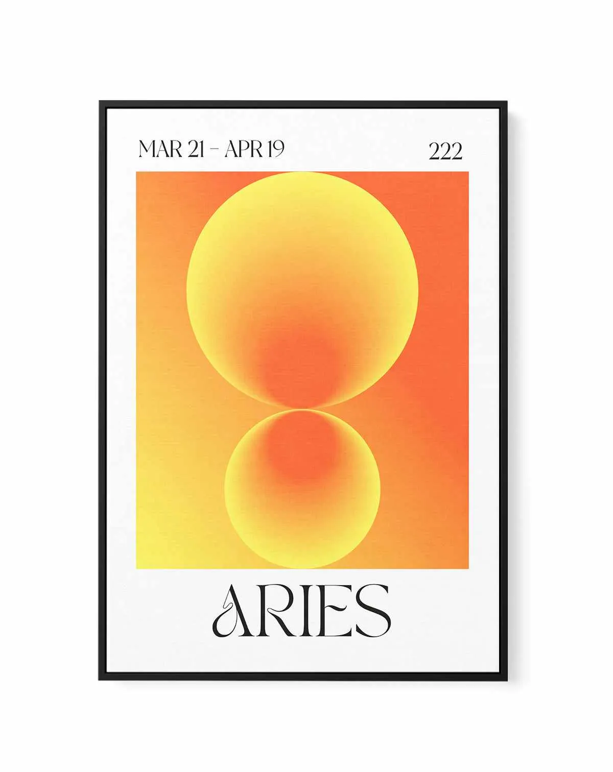 Aries by Valeria Castillo | Framed Canvas Art Print