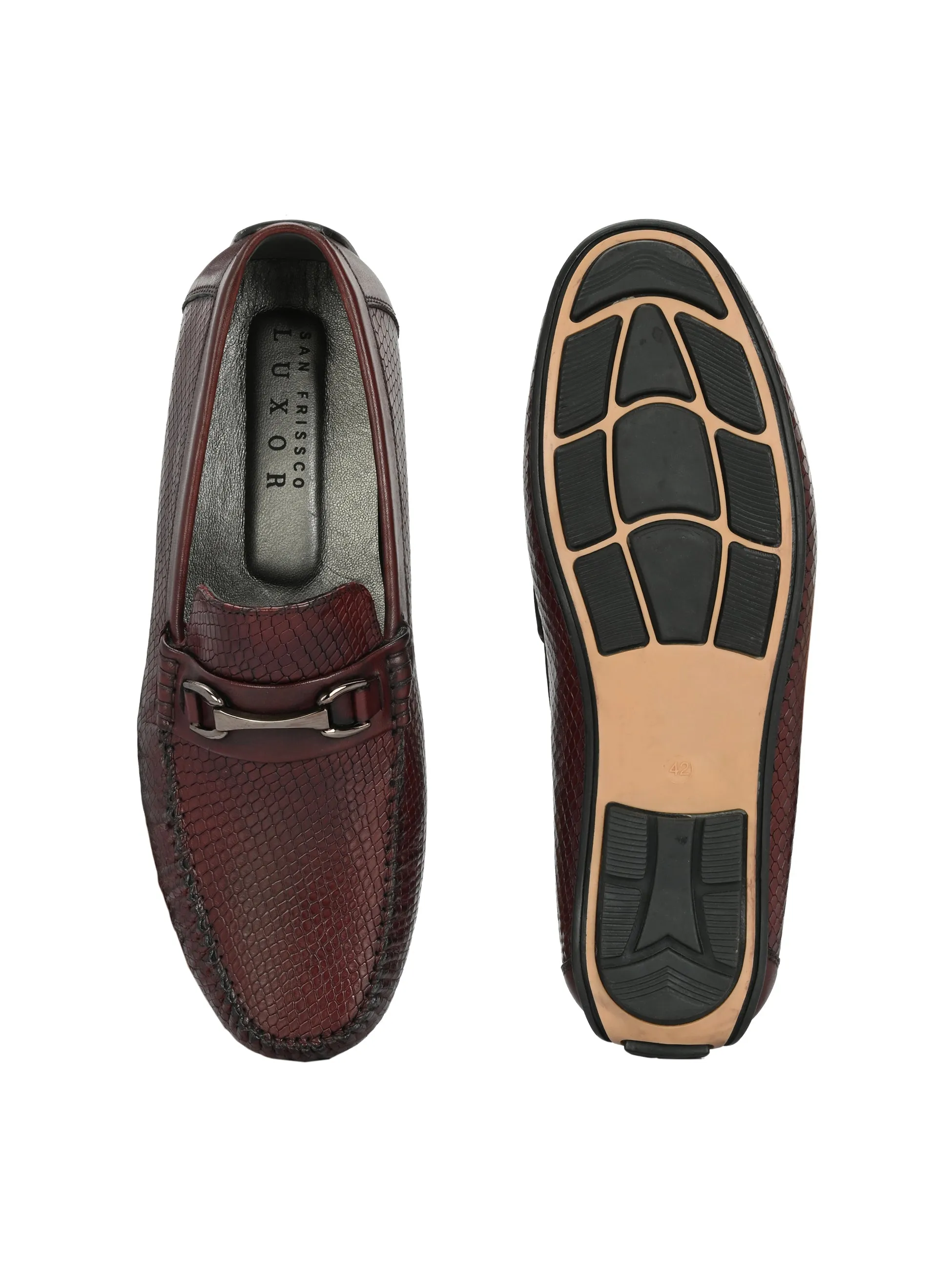 Berman Cherry Driving Loafers