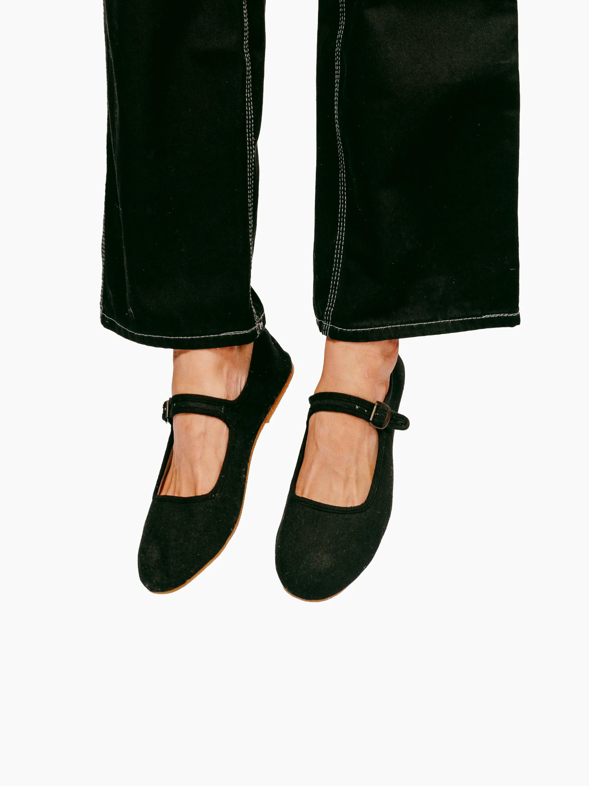 Black Classic Mary Janes