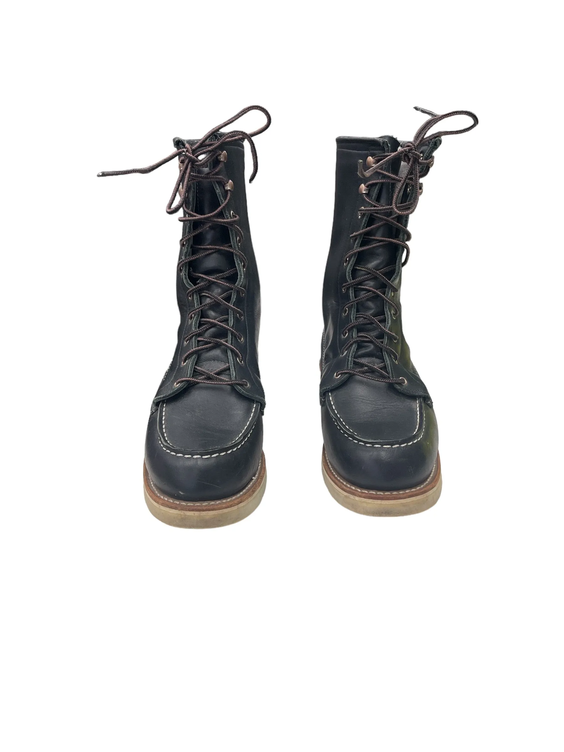 Boots Mid-calf Heels By Redwing In Black, Size: 8