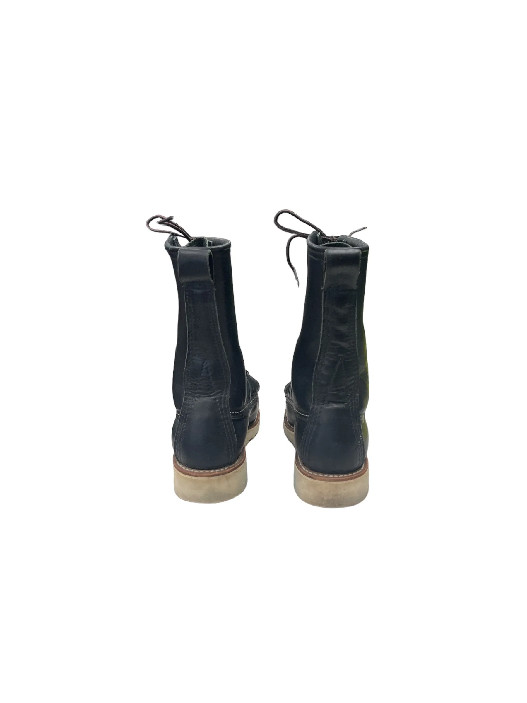 Boots Mid-calf Heels By Redwing In Black, Size: 8