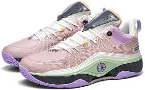 Breathable Cushioning Youth Basketball Shoes Couple Fashion Sports Basketball Shoes