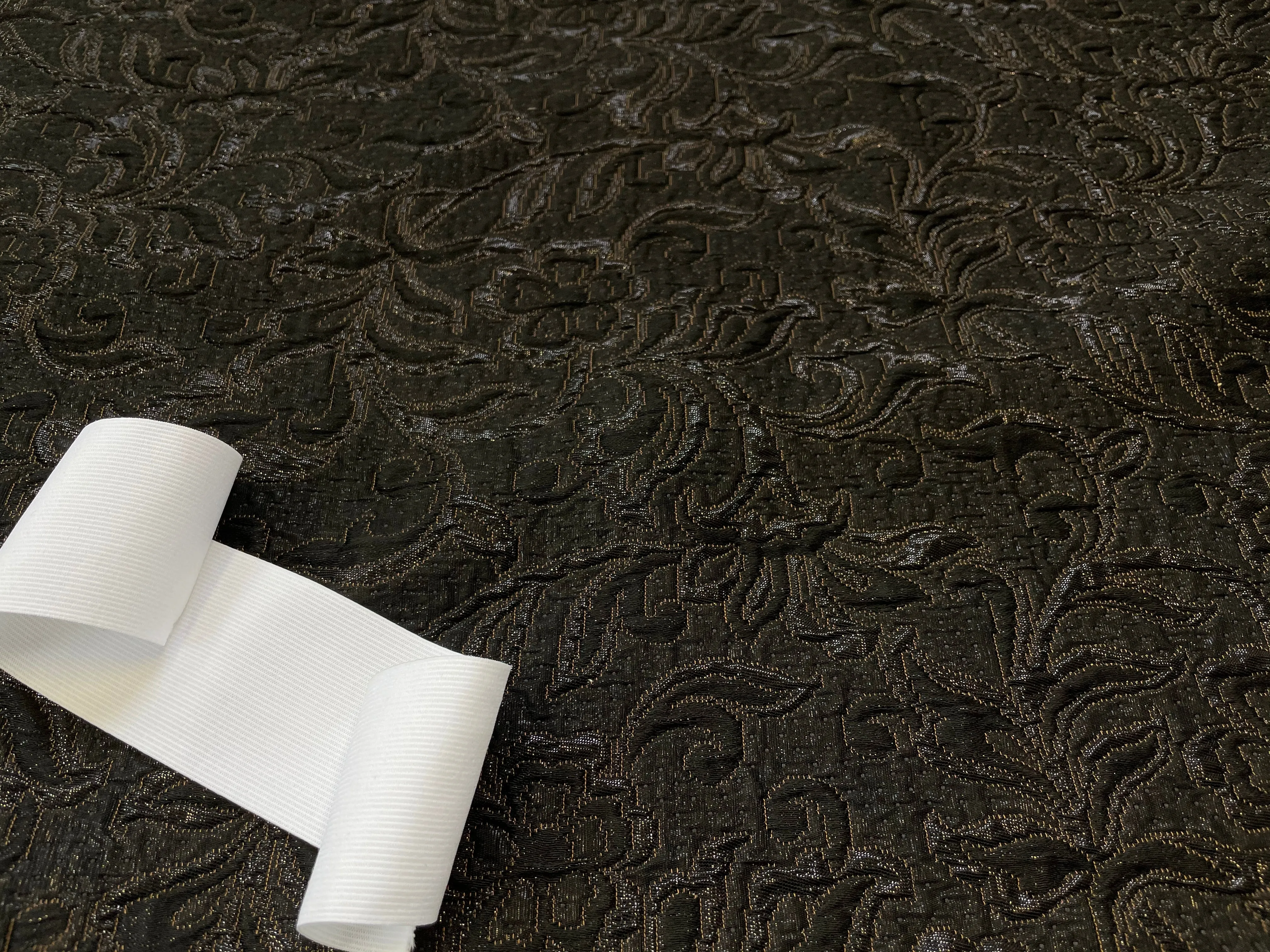 Canvas Glitterato Nero Bronzo