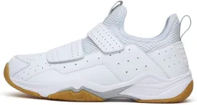 Casual Badminton Shoes Lace Up Racketball Shoes Hook and Loop Volleyball Trainers Comfy Tennis Fitness Footwear for Men