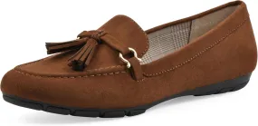 CLIFFS BY WHITE MOUNTAIN Women's Gush Cushioned Driving Moccasin Loafer Flat