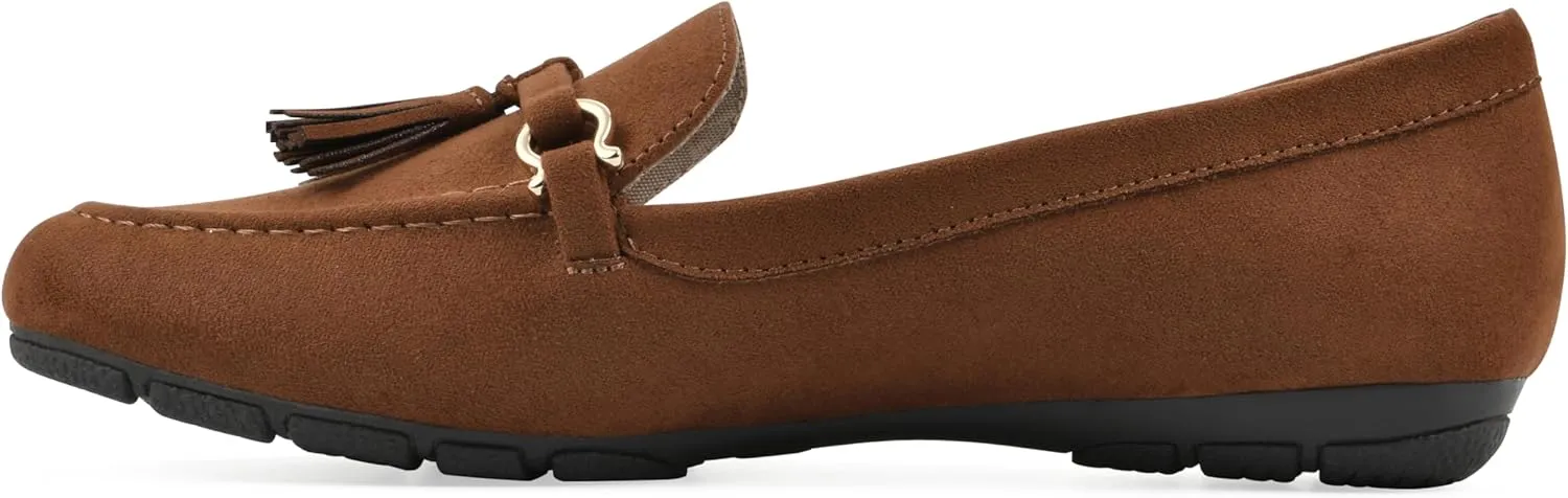 CLIFFS BY WHITE MOUNTAIN Women's Gush Cushioned Driving Moccasin Loafer Flat