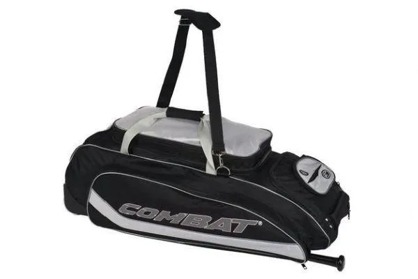 Deluxe Charcoal Combat Derby Life Roller Bag for Enhanced Performance