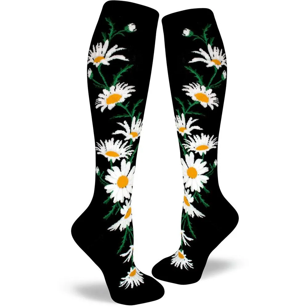 Crazy for Daisies Socks - Knee High Socks