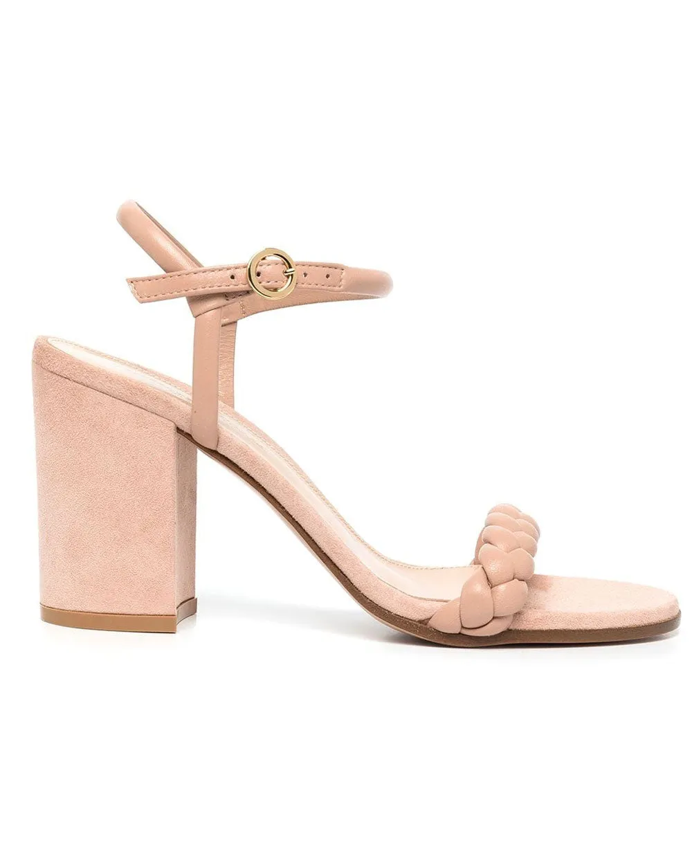 Cruz 60 Block Heel in Peach