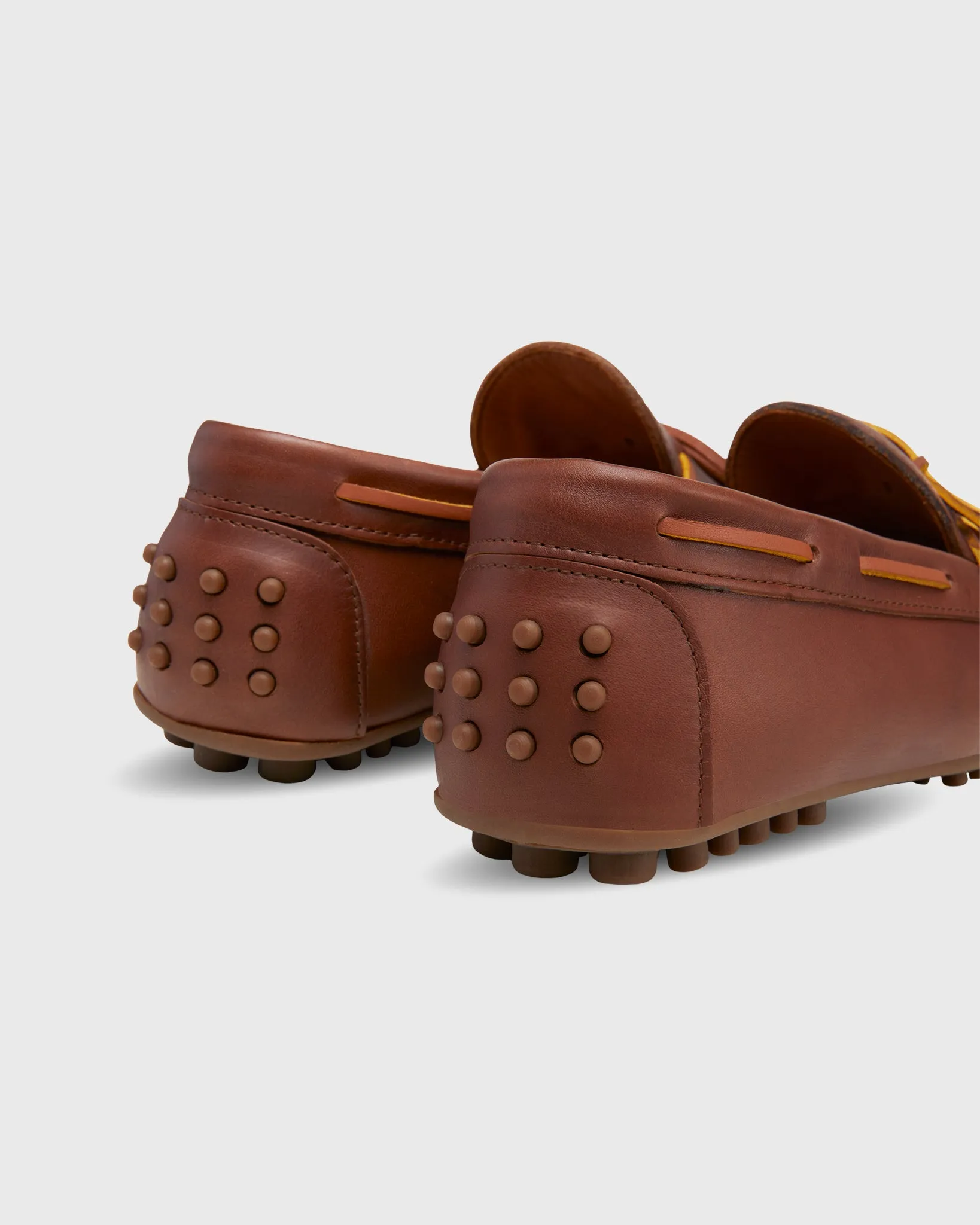 Driving Moccasin in Bourbon Leather