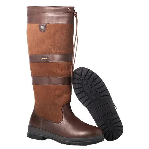 Dubarry Ladies Gortex Knee Boots - Galway - Walnut