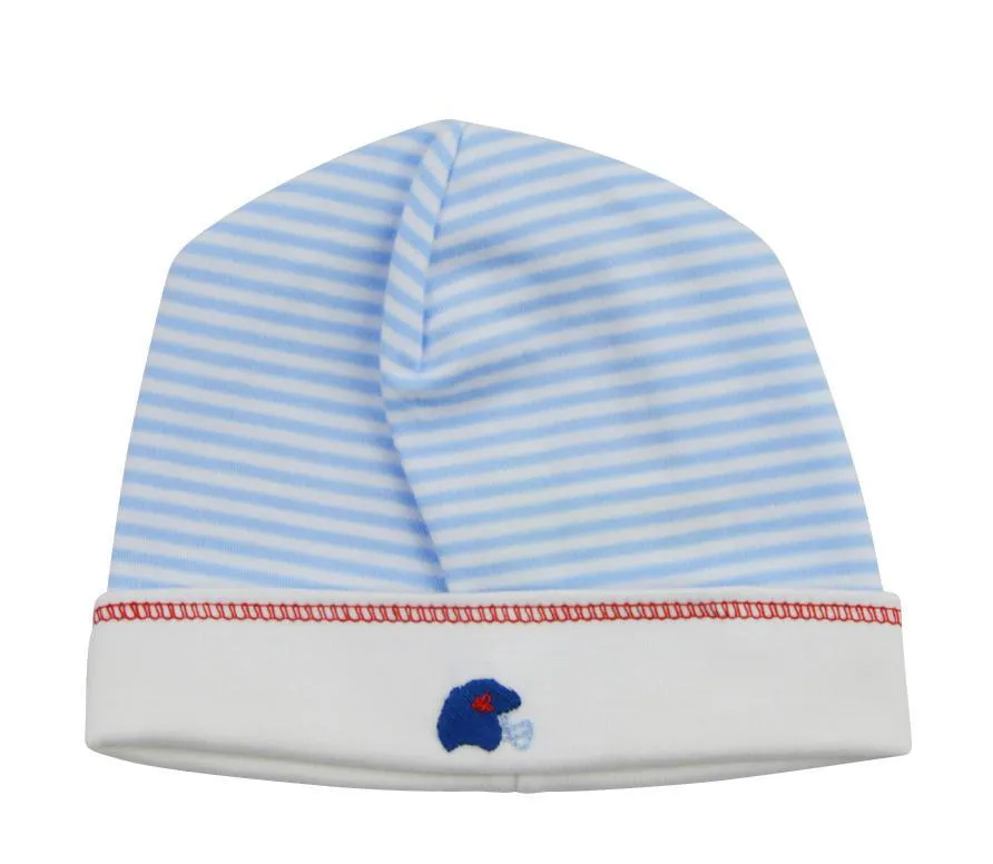 Football Pima Cotton  Baby Boy's hat
