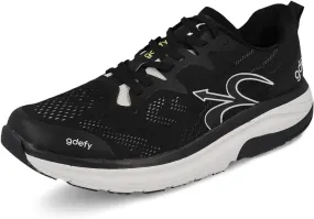 G-DEFY Lauff Men’s Supportive Running Shoe | VersoShock Technology for Pain Associated with Prolonged Standing or Walking | Arch Support | Diabetic Shoes | Wide Shoes | Free Custom Orthotic