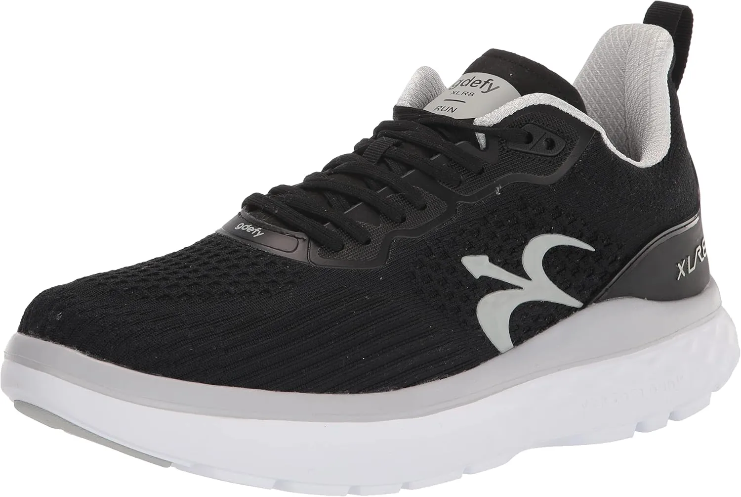 G-DEFY XLR8 Men’s Supportive Running Shoe | VersoShock Technology for Pain Associated with Prolonged Standing or Walking | Arch Support | Diabetic Shoes | Wide Shoes | Free Custom Orthotic
