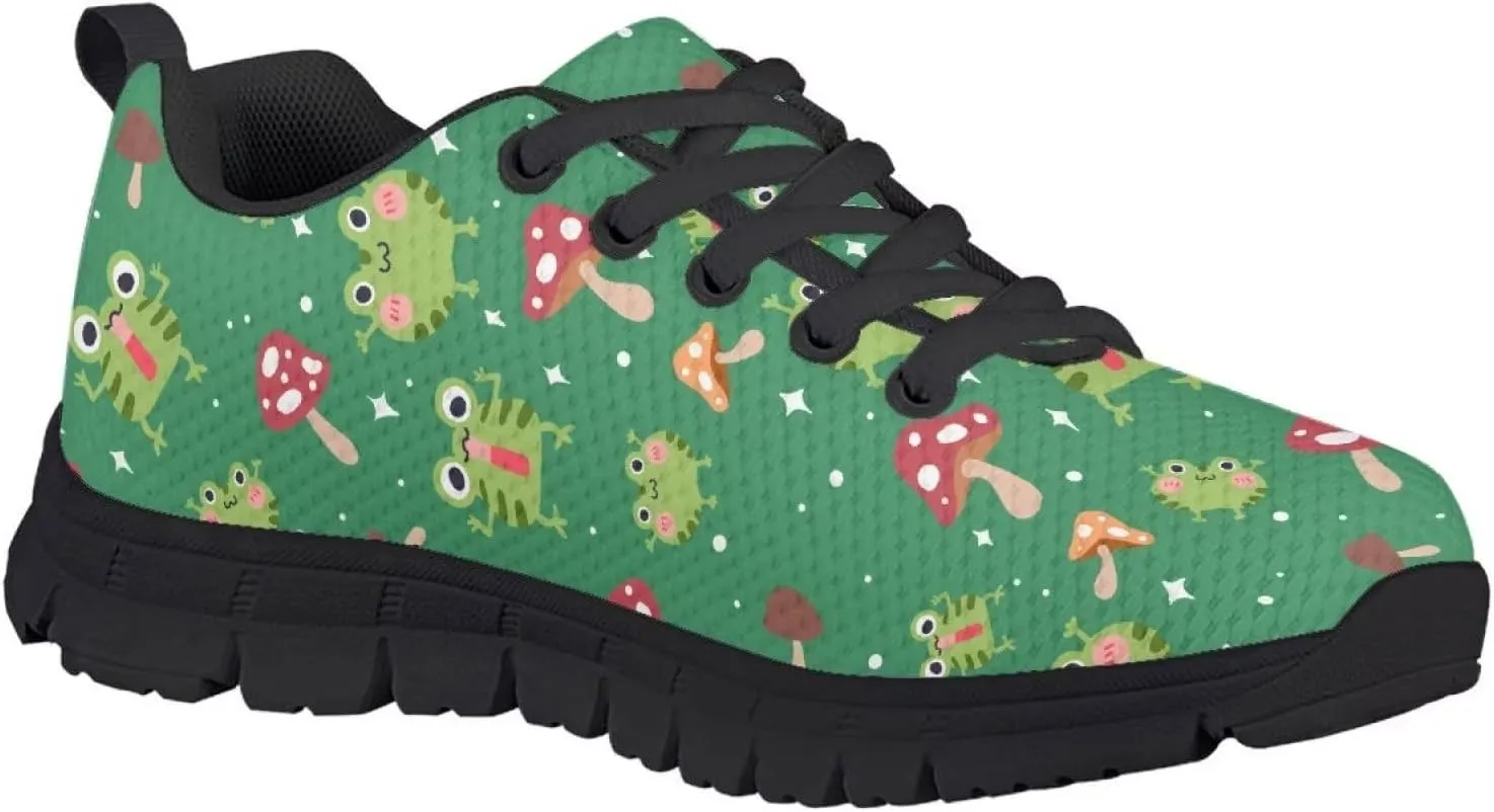 GIFTPUZZ Kids Road Running Shoes Lightweight Athletic Tennis Sports Walking Breathable Shoes Fitness