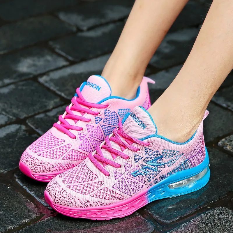 Groovywish Women Ultra Soft Orthopedic Mesh Sneakers