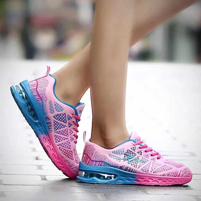 Groovywish Women Ultra Soft Orthopedic Mesh Sneakers