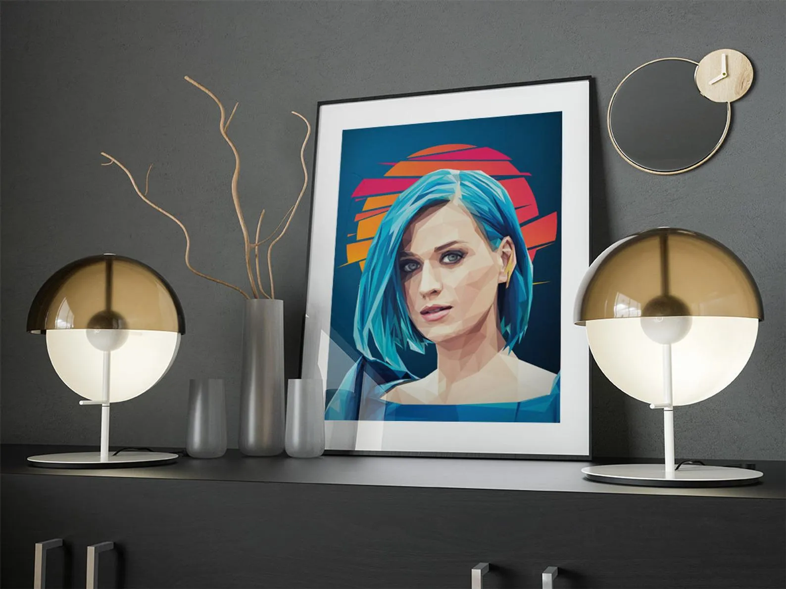 Katy Perry Custom Poster, Katy Perry Canvas Rolls, Custom Music Canvas, Home decor, Wall Hanging, Singer Canvas Rolls