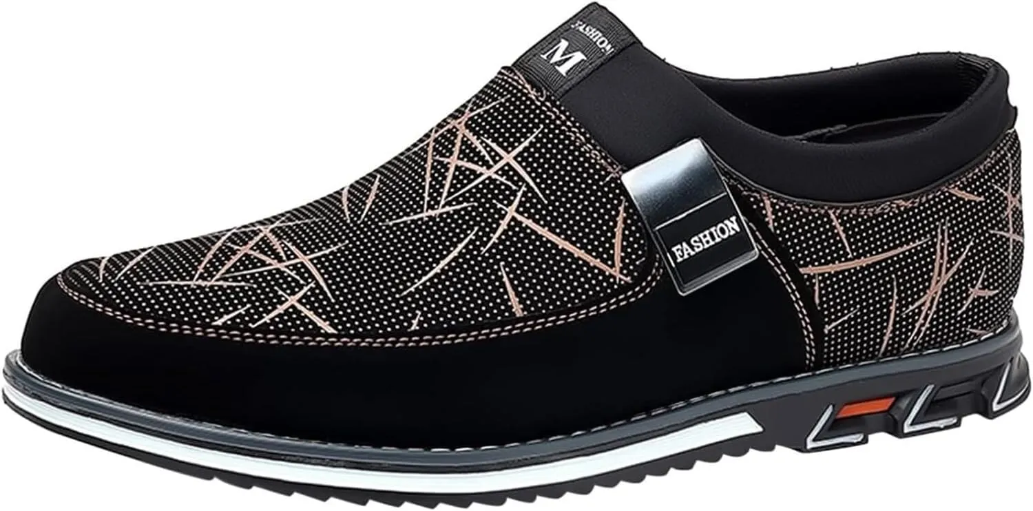 Men's Fashion Oxfords Casual Dress Shoes Leather Shoes for Men Business Oxford Shoes Men's Business Formal Shoes