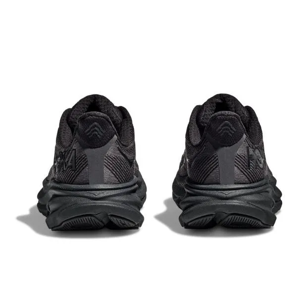 Mens Hoka Clifton 9 - Black / Black
