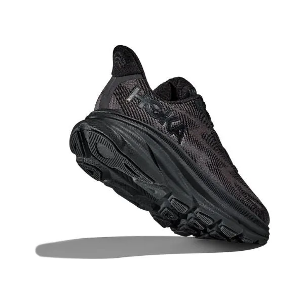 Mens Hoka Clifton 9 - Black / Black