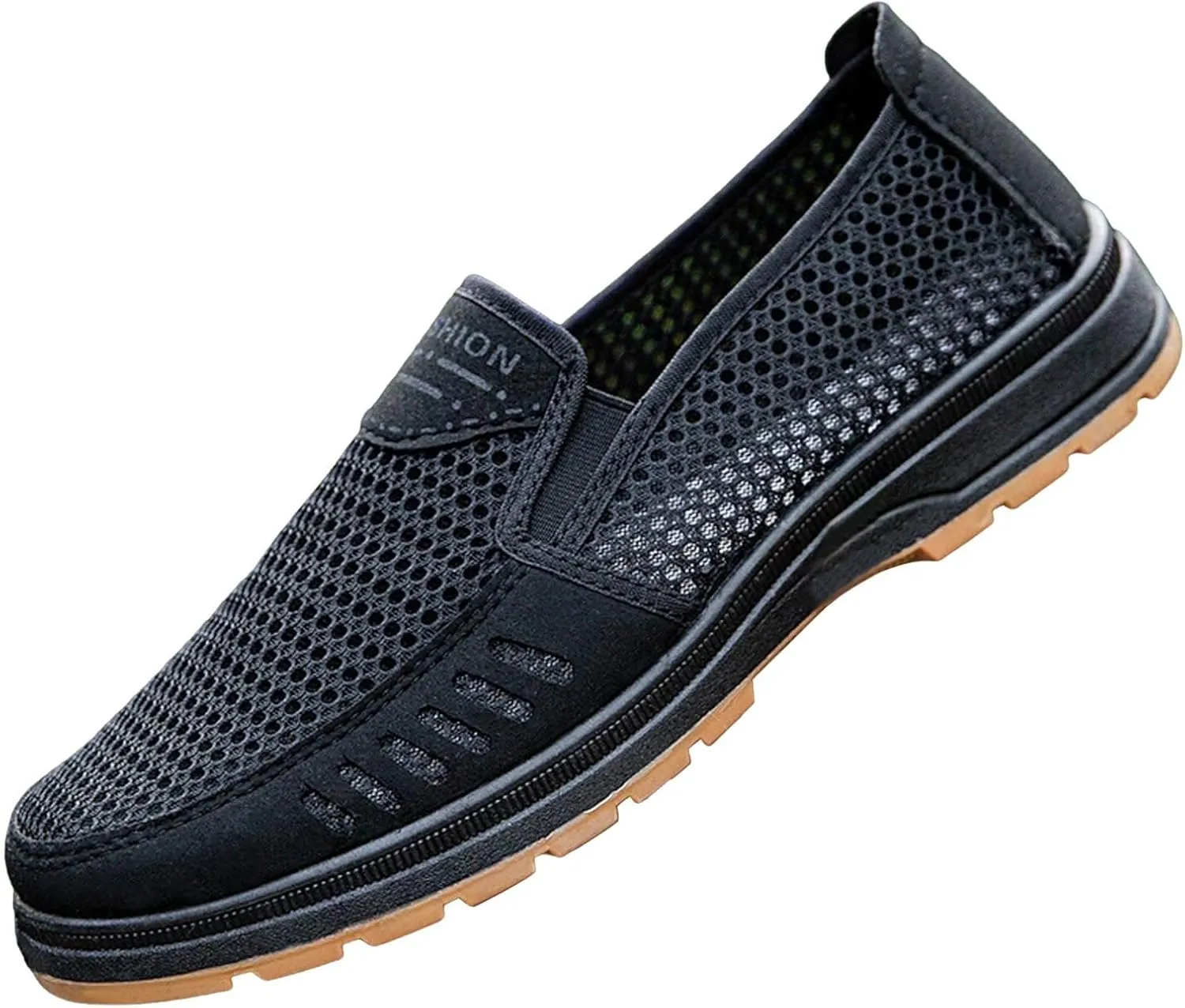 Mens Loafers & Slip-Ons Men's Comfortable Leisure Mesh Beathing Athletic Sport Sneakers Shoes