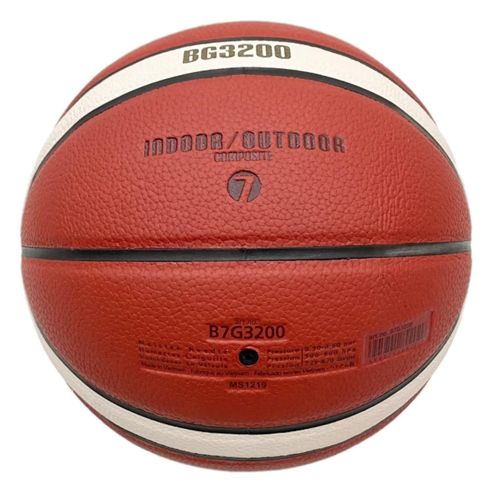 Molten B7G3200 Leather Basketball Size 7