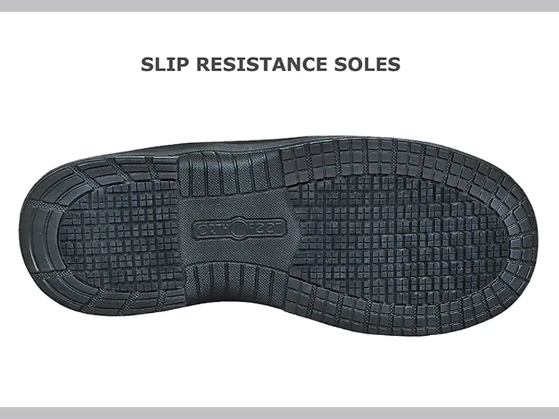 Orthofeet Dolomite Mens Orthopedic Work Shoes
