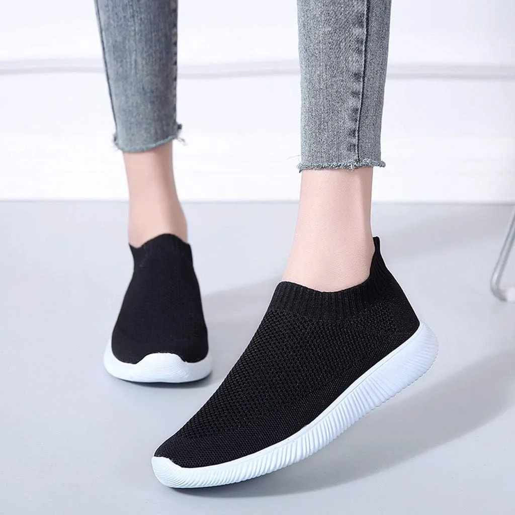 Orthopedic Casual Walking Shoes for Women Slip On Sneakers with Arch Support Comfortable Loafers Plantar Fasciitis Relief Foot Pain Diabetic