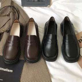 Platform Penny Loafers
