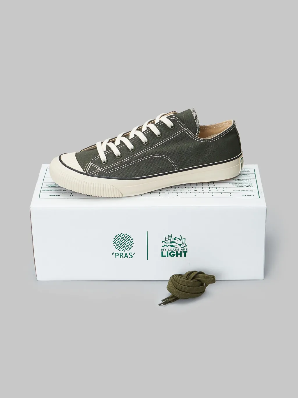 Pras x My Loads Are Light Shellcap Low Sneakers Cordura Khaki/Off White