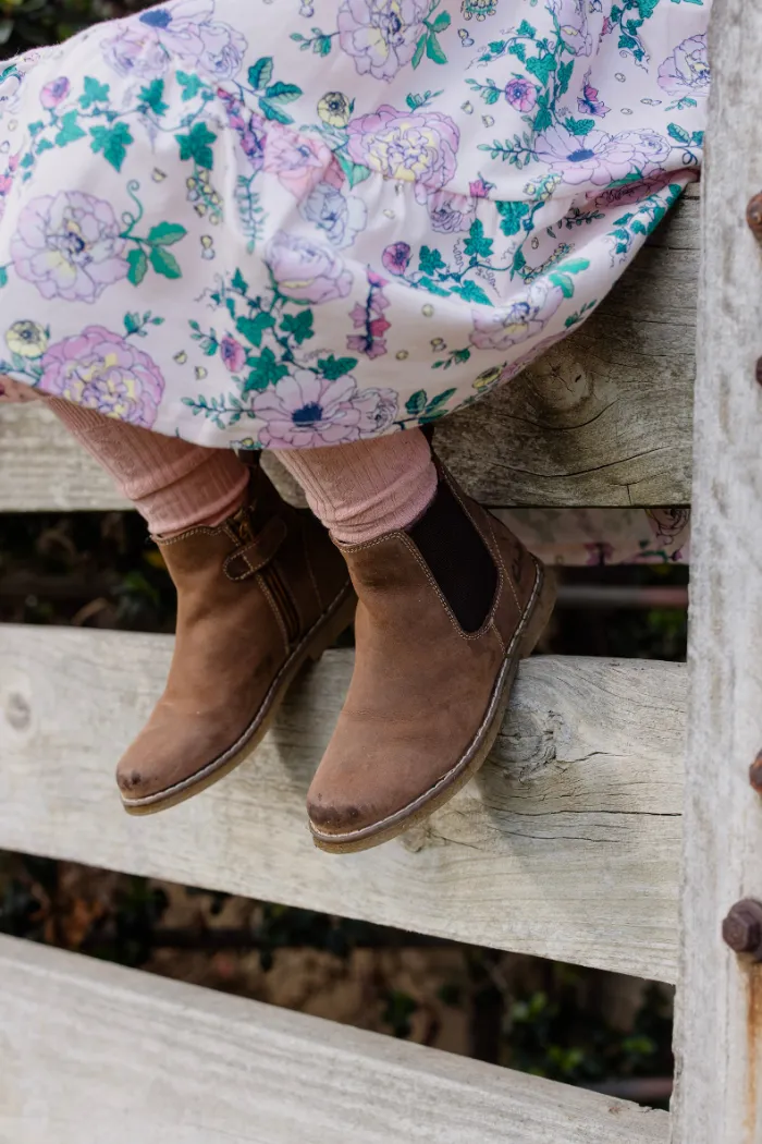 Rose Knee High Sock