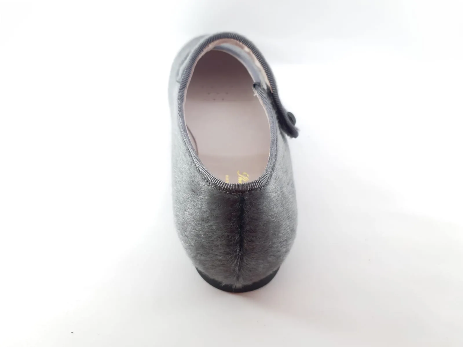 Shawn & Jeffrey Grey Pony Hair Leather Mary Jane