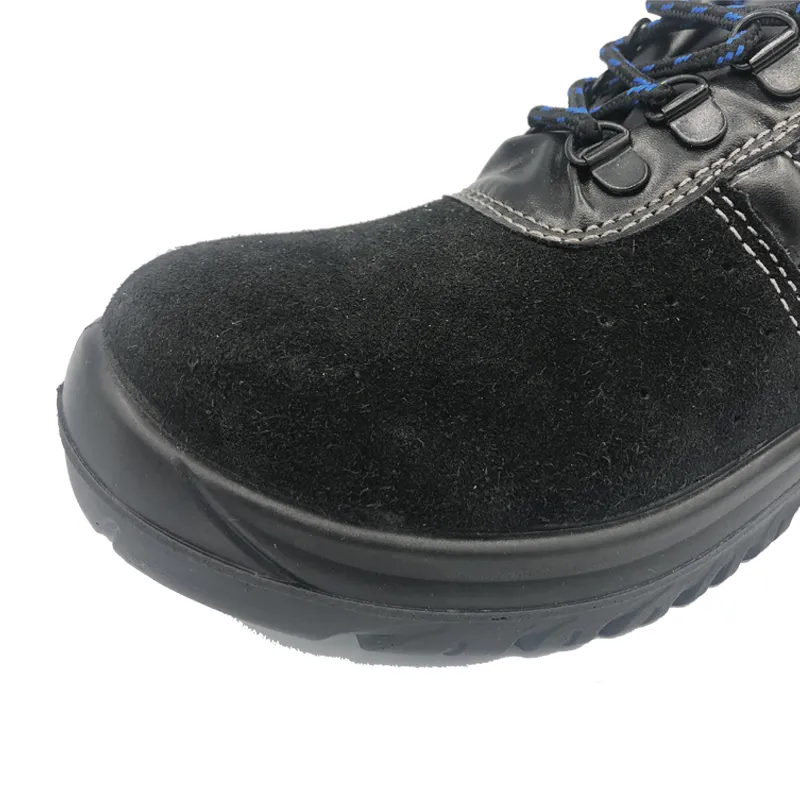 Suede Leather Safety Shoes for Men (GH-141)