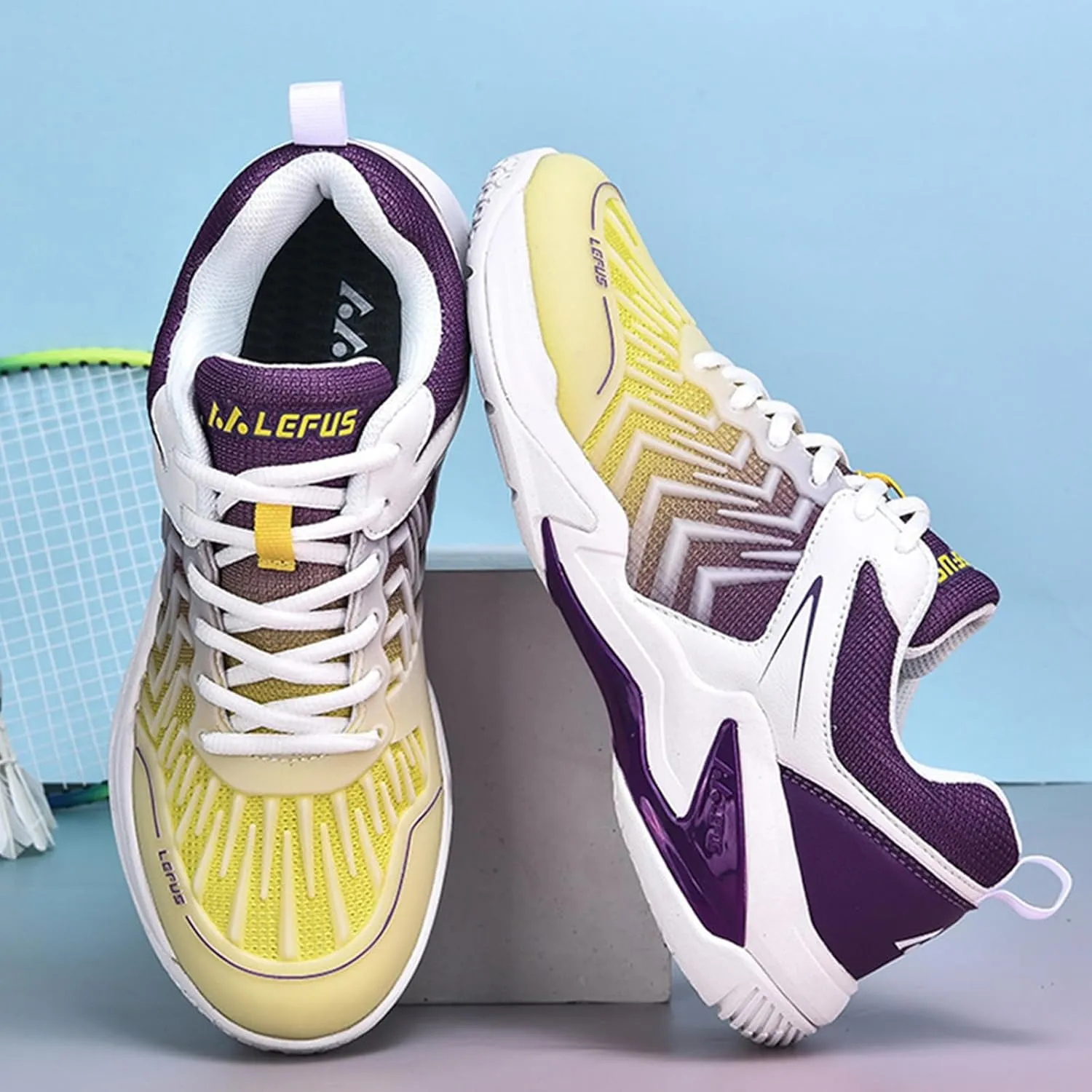 Tennis Shoes for Mens Pickleball Indoor Court Training Outdoor Badminton Sneaker for Athletic Racquetball Squash