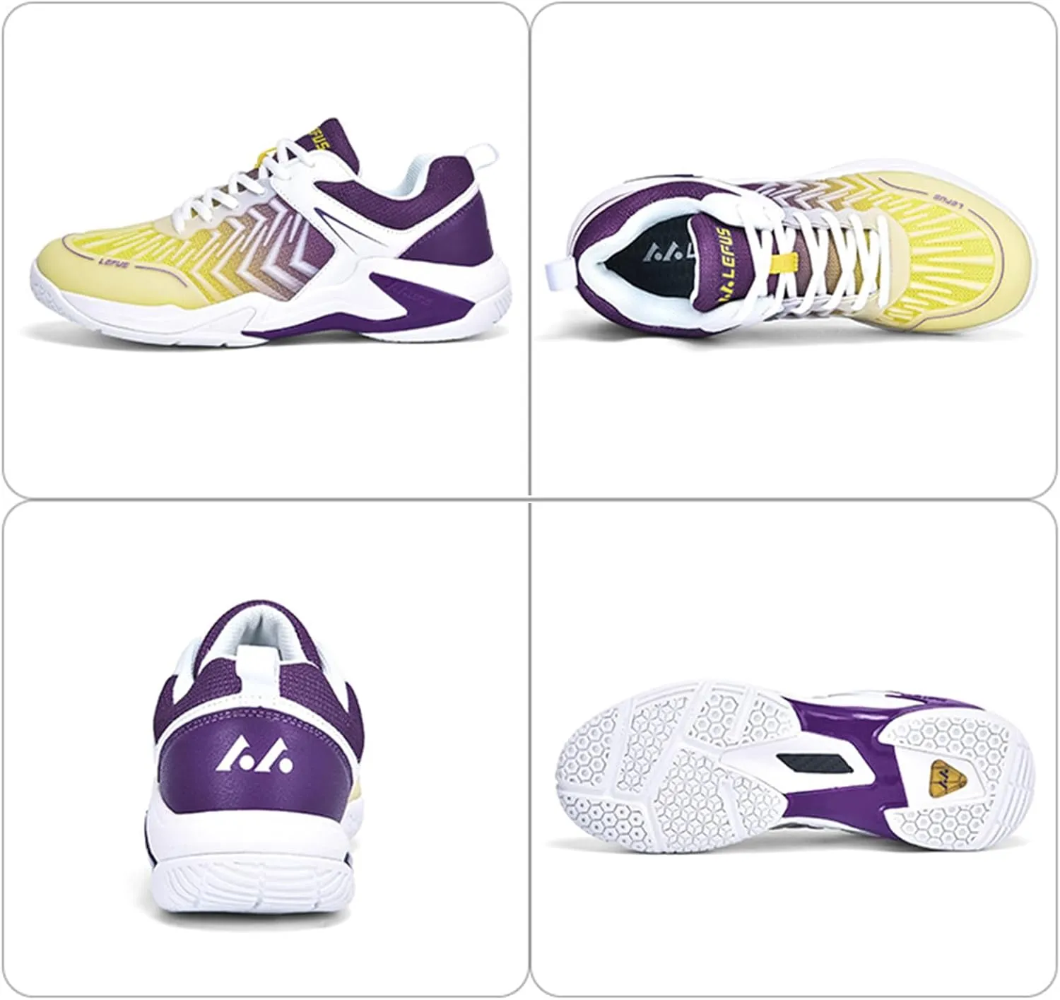 Tennis Shoes for Mens Pickleball Indoor Court Training Outdoor Badminton Sneaker for Athletic Racquetball Squash