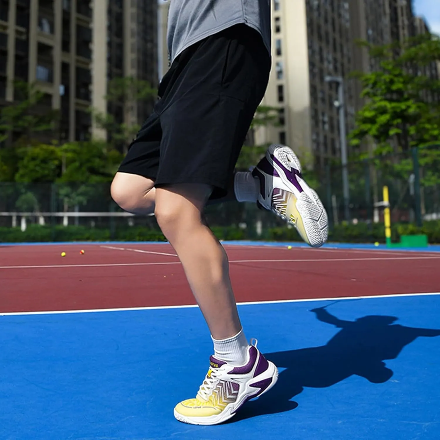 Tennis Shoes for Mens Pickleball Indoor Court Training Outdoor Badminton Sneaker for Athletic Racquetball Squash