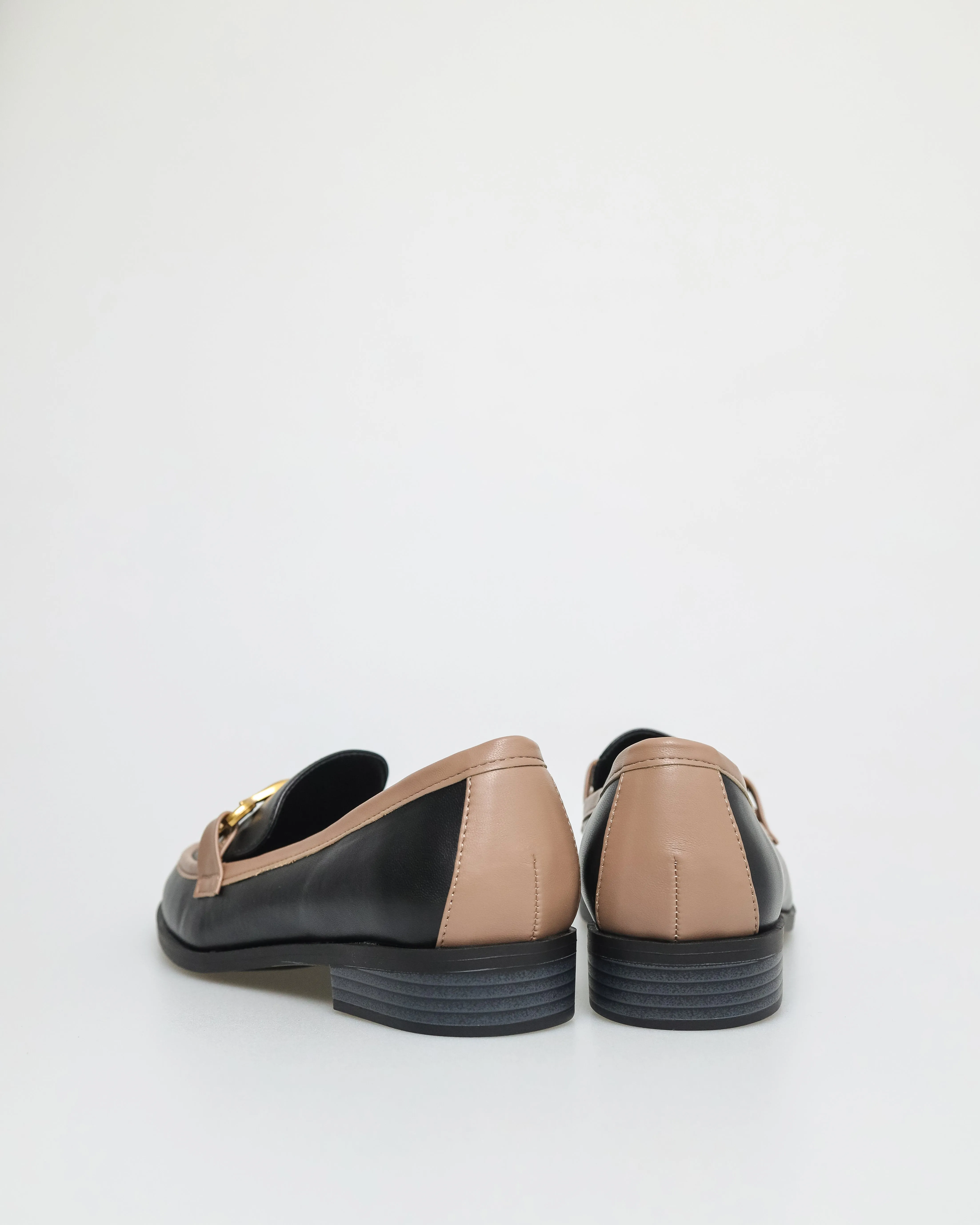 Tomaz FL038 Ladies Gold Horsebits Loafers