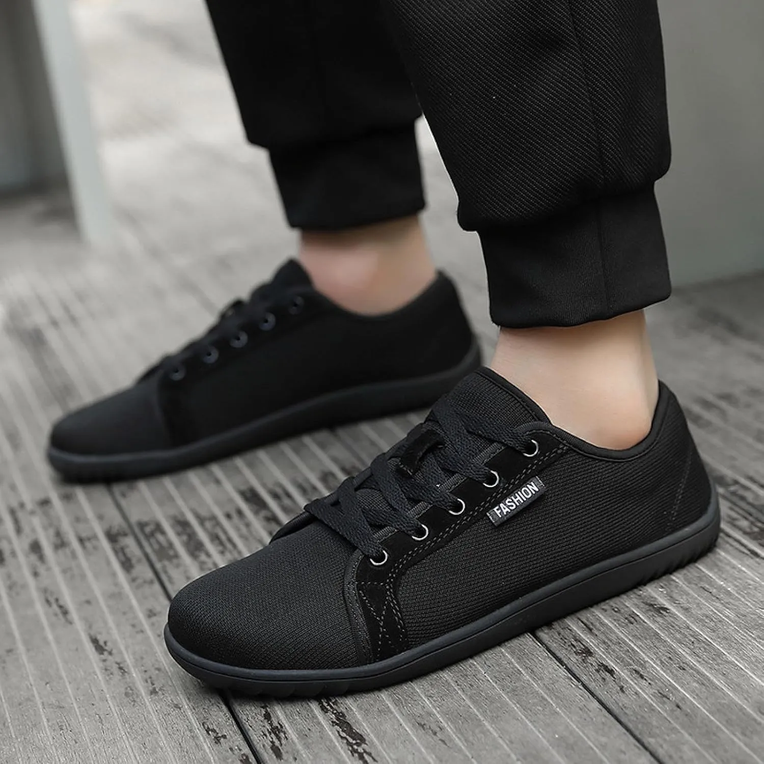 Women's Minimalist Barefoot Walking Shoes Wide Toe Box Flats, Lightweight Casual Fitness Sneakers